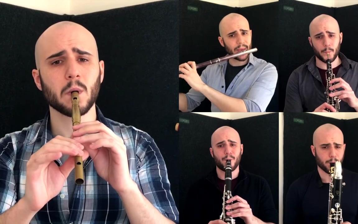 [图]【一个人的木管组】Concerning Hobbits - Woodwinds Only