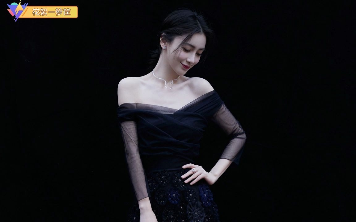 angelababy薄纱长裙性感高清视频欣赏