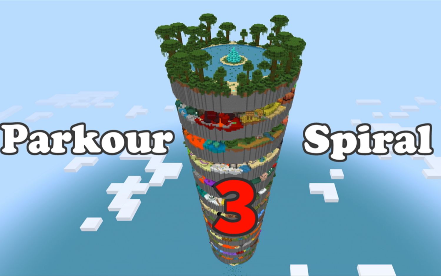 [图]【LZD】【Minecraft】跑酷地图：Parkour Spiral 3