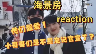 Descargar video: 【海景房/ZeeNuNew reaction】第一次看海景房，超爱的小情侣你们是不是忘了官宣了？