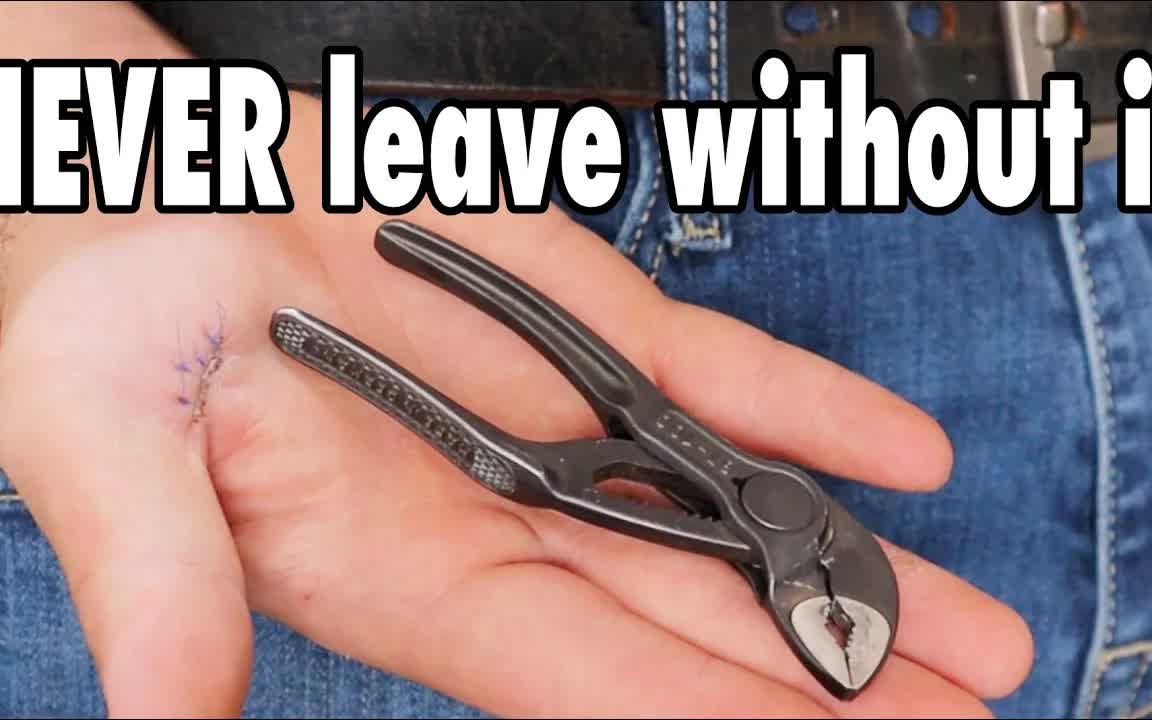 This tool changed my life, The best EDC pliers, Knipex Cobra XS哔哩哔哩bilibili