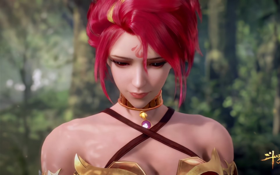 《斗罗大陆》火舞妹子壁纸高清修复