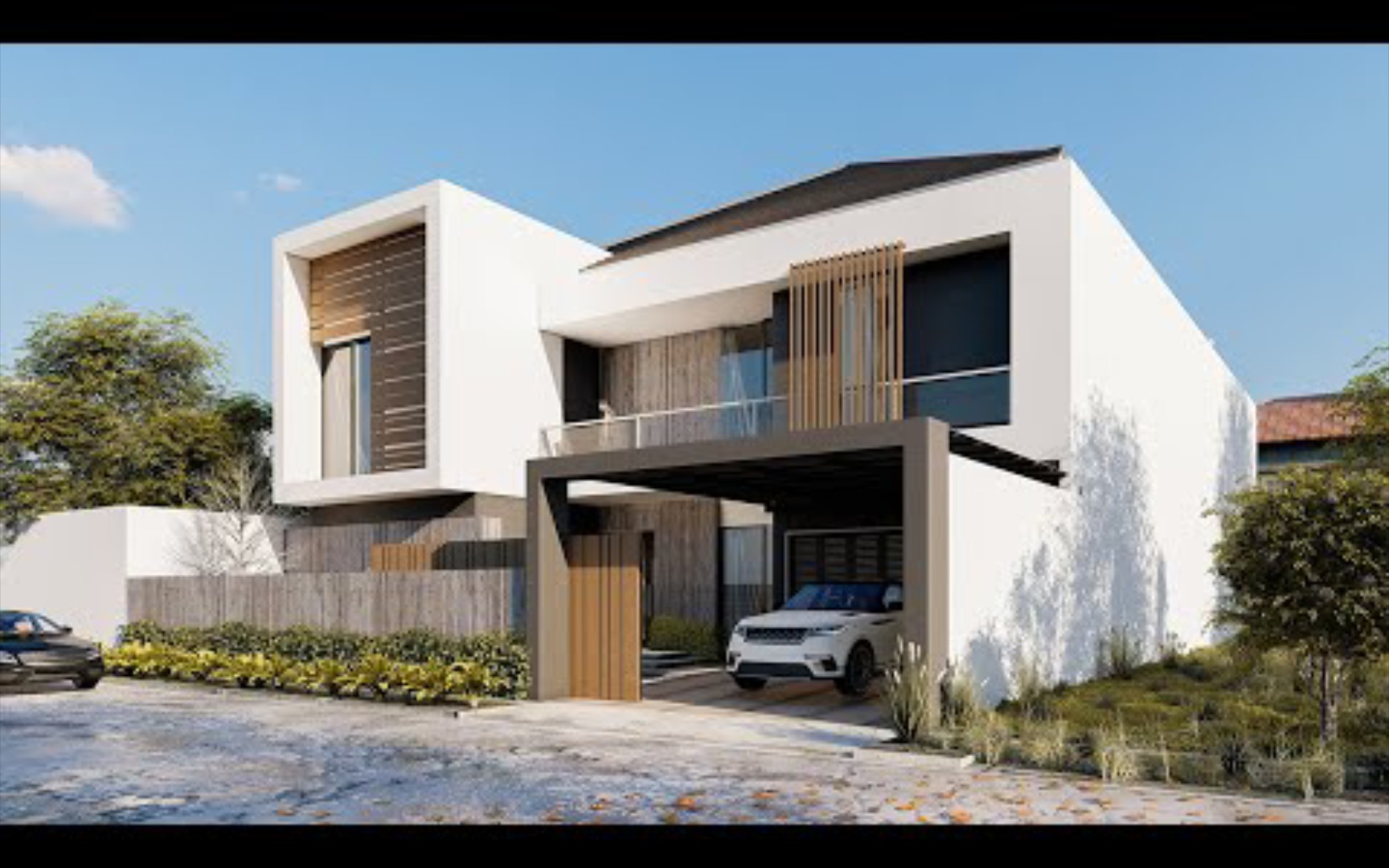 【lumion10】超写实室外建筑景观渲染教程#7日景别墅