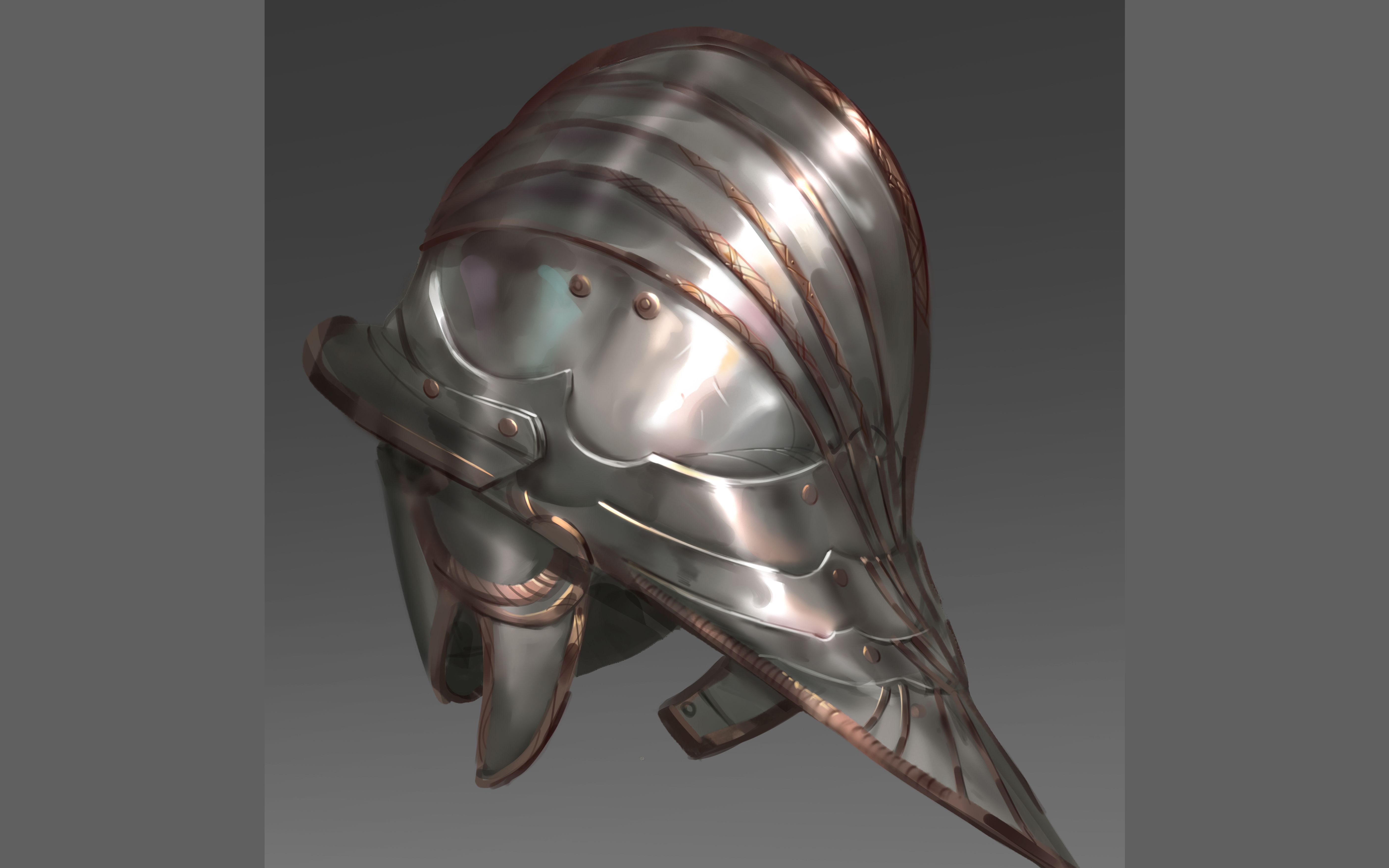 【板绘】学会这个厚涂技法,让你画金属材质秒出效果!干货教学!