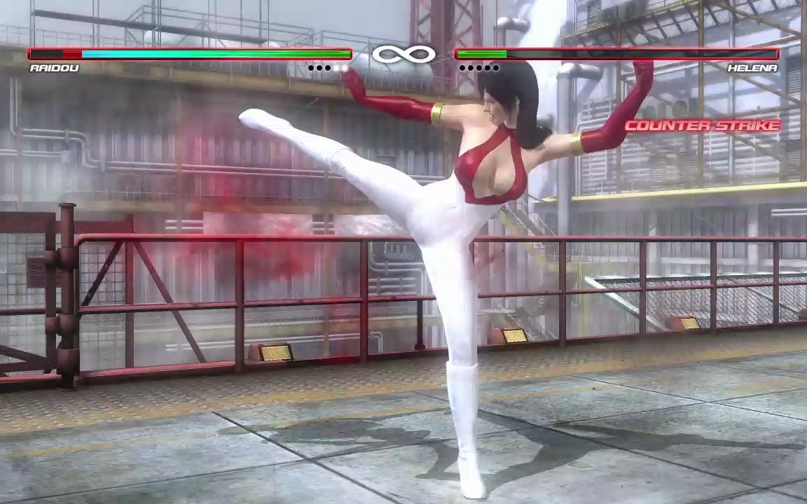 DOA5 雷道的招式也太狠了吧,疼得不行...还隐个身,根本没法玩...哔哩哔哩bilibiliDOA5