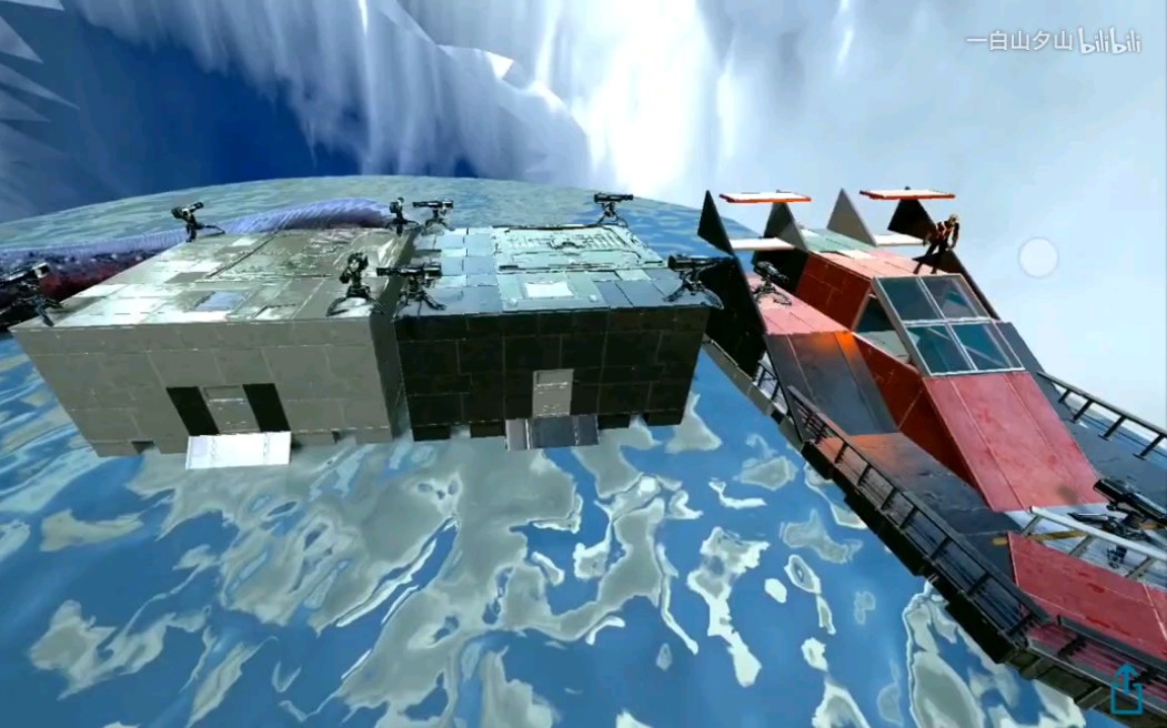 方舟生存进化手游-木筏-船-神秘的黑匣子-充斥着怎样的邪恶呢(第六期)