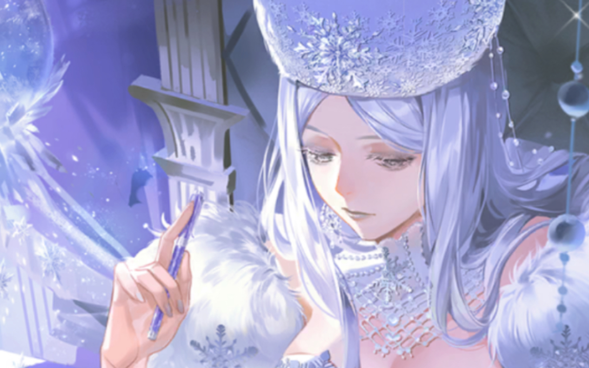 【闪耀暖暖】纯白谧境套-飘雪舞会 舞蹈展示