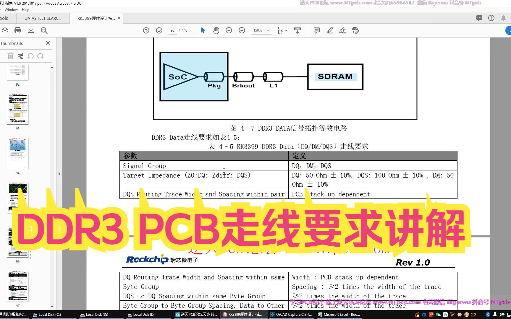 今天讲一下DDR3 PCB走线要求和DDR3引脚功能介绍哔哩哔哩bilibili