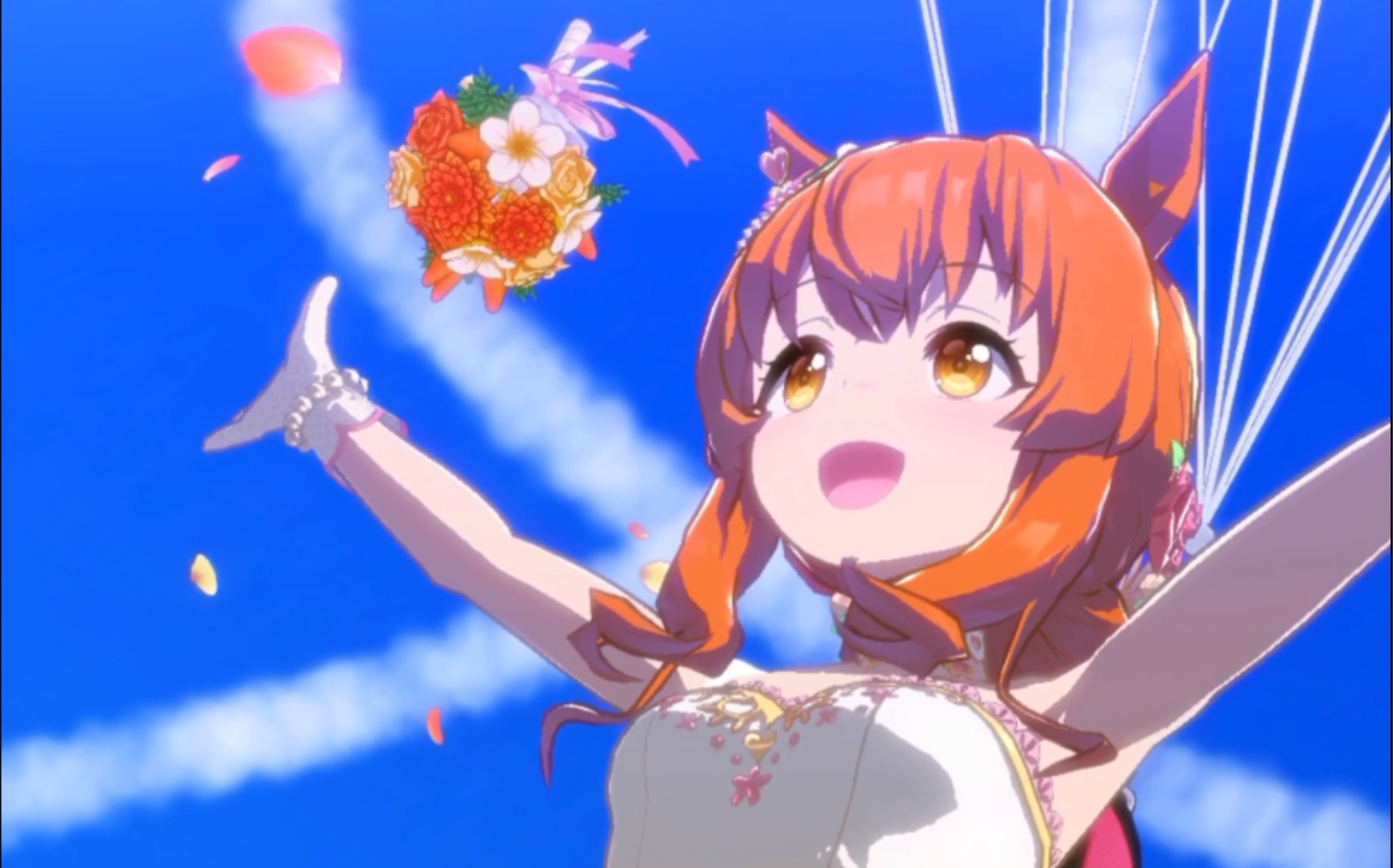 【赛马娘】逃婚的新娘-花嫁重炮 ura决胜_哔哩哔哩bilibili