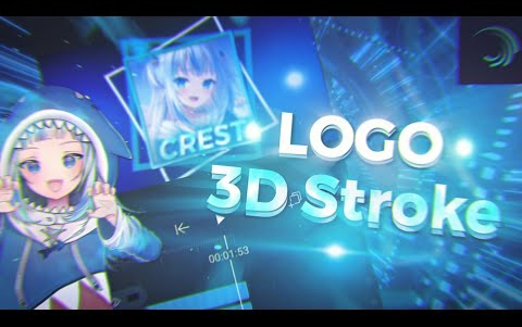 【am教程】3D方框logo制作/AMV教程哔哩哔哩bilibili