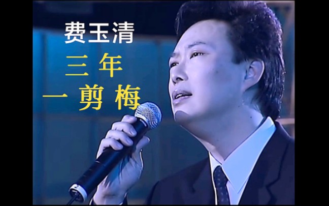 [图]【难忘的旋律】费玉清-深情演绎经典苦情歌曲《三年&一剪梅》live