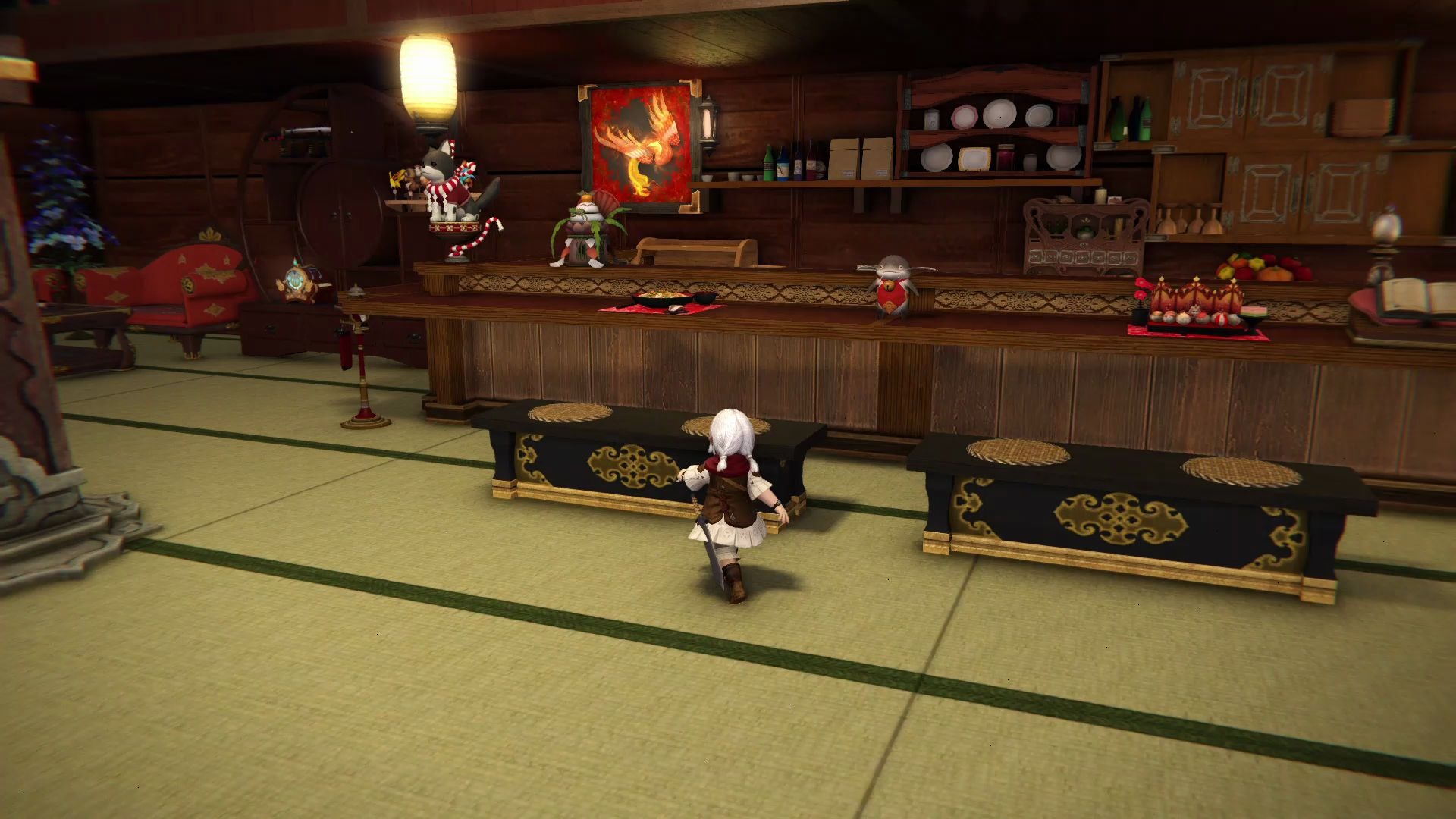 【ff14装修录】和风m 居酒屋风格rp