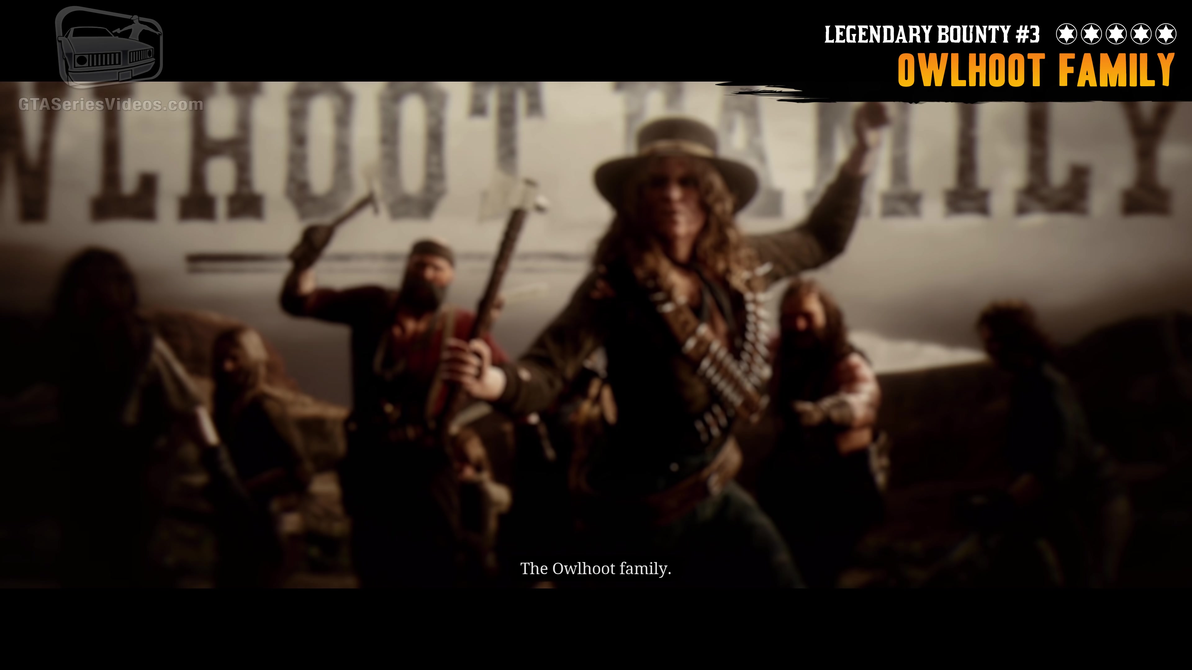 [图]Red Dead Online Legendary Bounty 3 - The Owlhoot Family (5-Star Difficulty - Sol