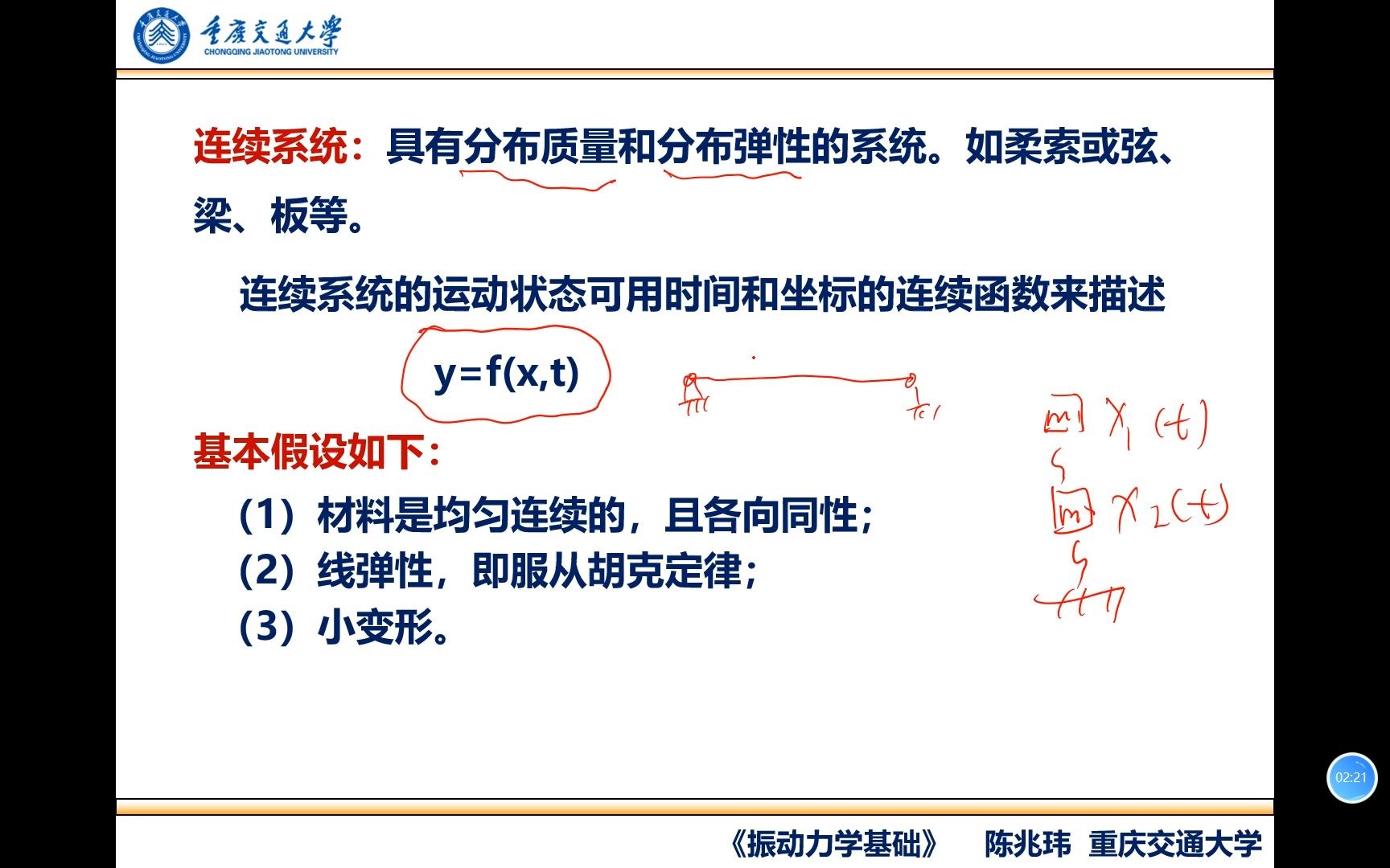 30.连续系统振动(基本概念)哔哩哔哩bilibili