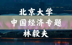 【公开课】林毅夫《解读中国经济》中国经济发展的前景和面临的主要问题