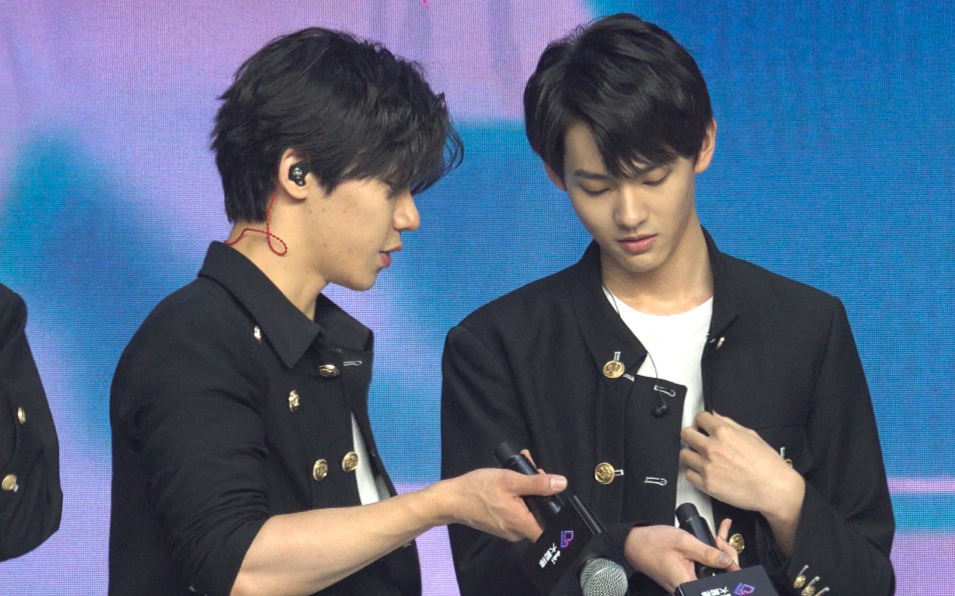 【宇宙鸿荒 | 胡宇桐x田鸿杰】0827 明日之子见面会双人全程focus 4k