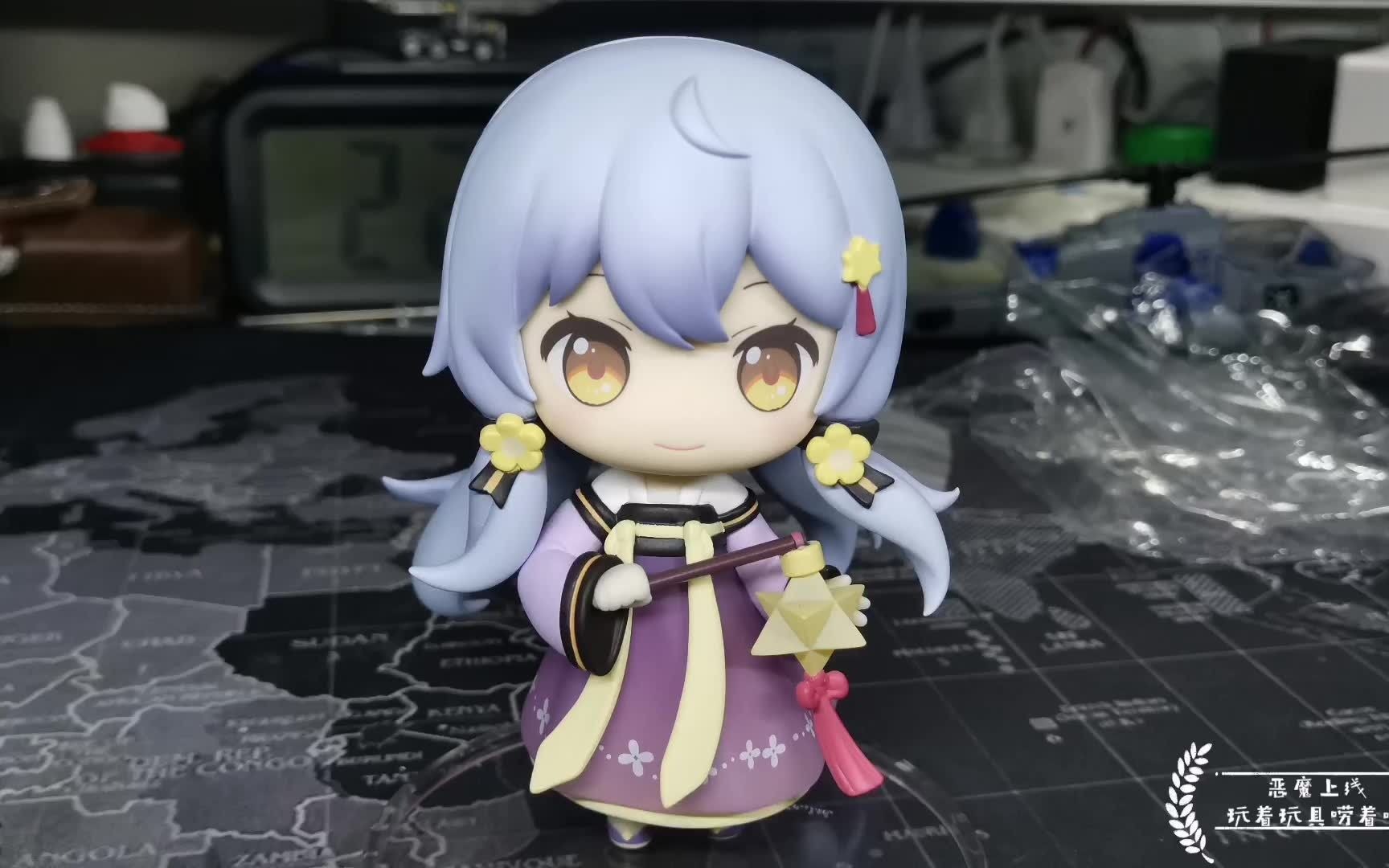 【开箱】五维介质china vocaloid 星尘 古装ver.q版手办!