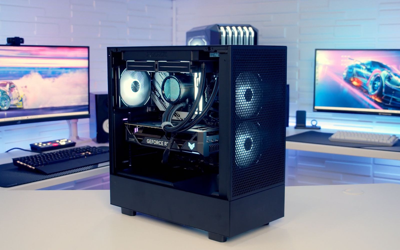 恩杰 nzxt h5 flow 机箱电脑装机鉴赏