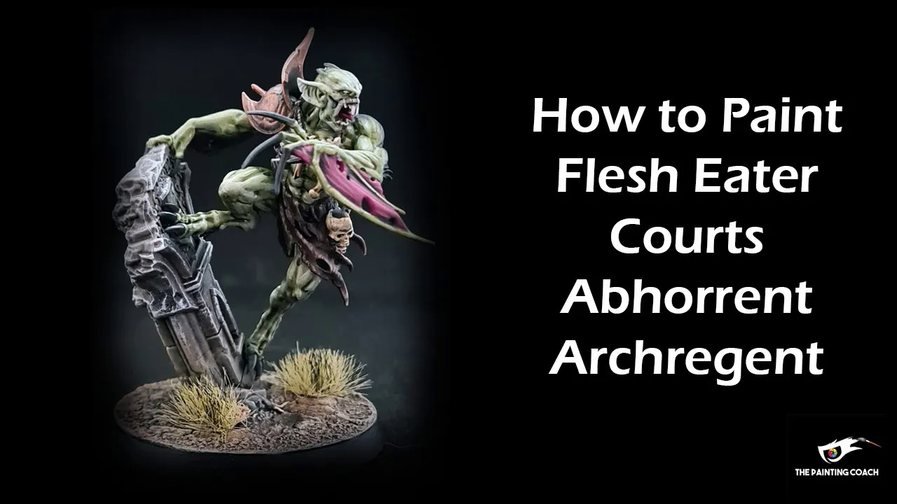 [hd/双语字幕]涂装视频: how to paint flesh eater courts