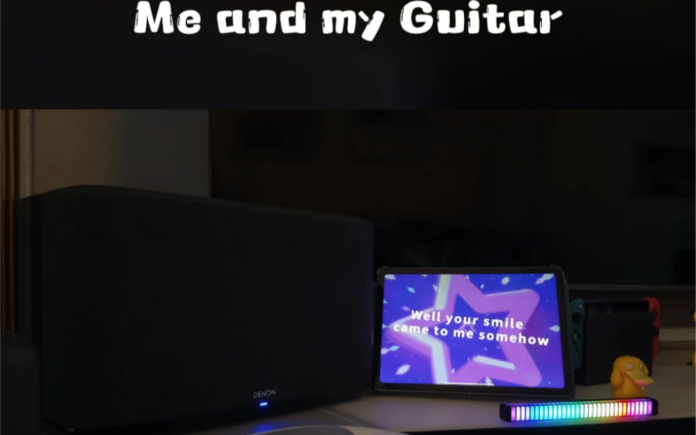 [图]天龙Home350 Me and my Guitar