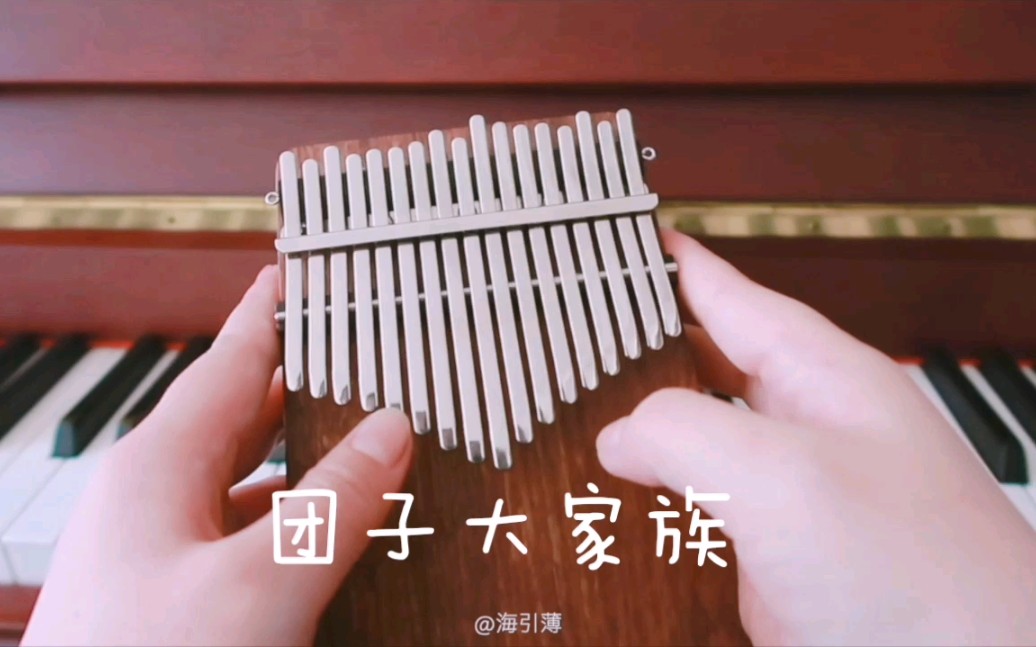 【卡林巴/拇指琴】《团子大家族》纯净的八音盒