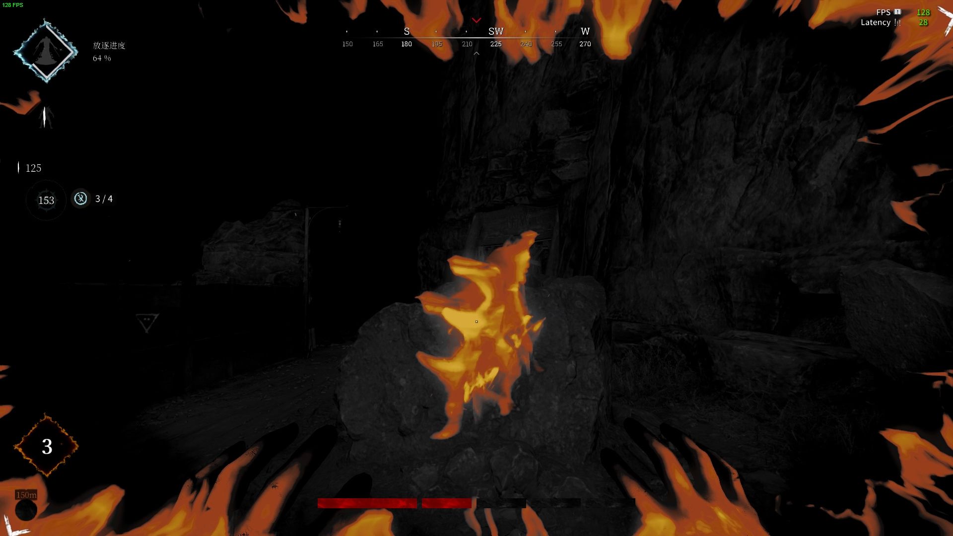 【猎杀对决】金矿场这个地图纵深啊,怪我地图没背熟好吧