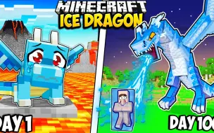 Download Video: 【Ryguyrocky】我的世界|冰龙宝宝的百日生存挑战I Survived 100 Days as an ICE DRAGON in Minecraft