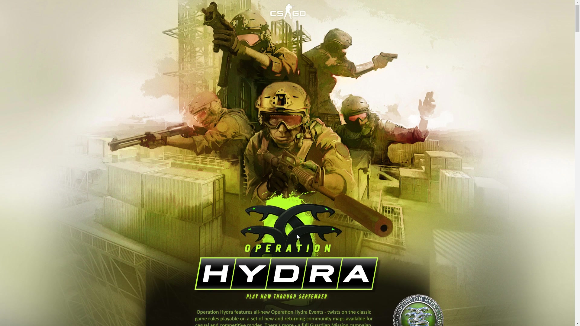 csgo嘿醒一醒新的大行动开始了九头蛇大行动纵览与开箱