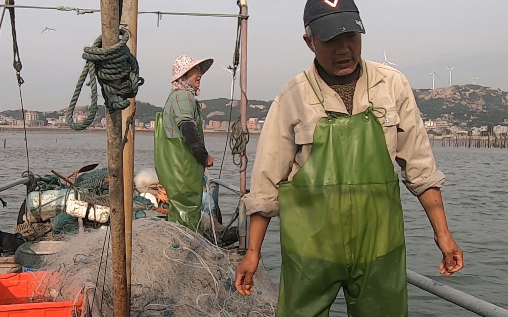 泰叔出海遇到三脚虾当地渔民最怕这个随便你网放的再多也没用