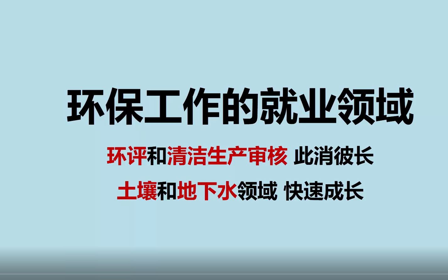 3 环保领域工作新方向 (清洁生产审核专家 李海华教授 在线课堂录屏)哔哩哔哩bilibili