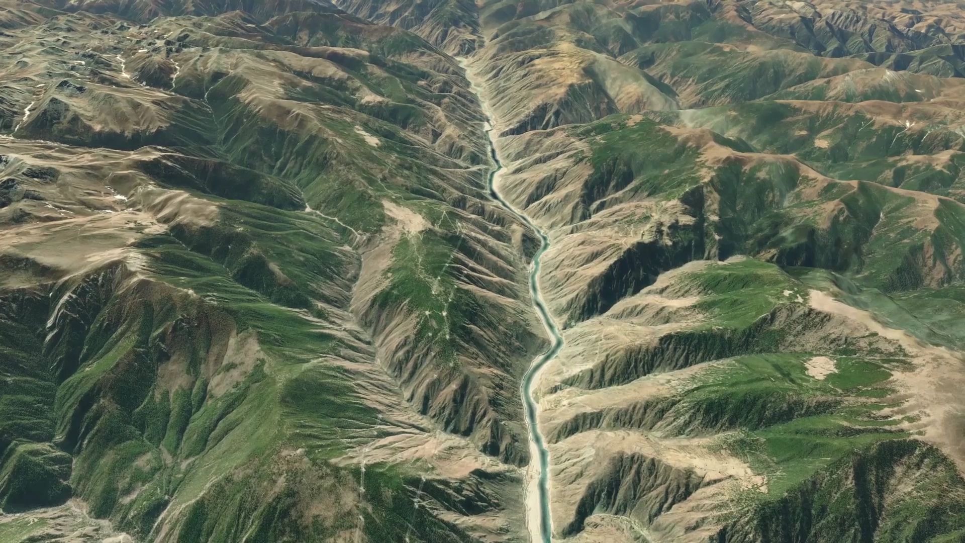 【x-plane11 鸟瞰中国】第五集:川藏线318国道part3(巴塘-八宿)_哔哩