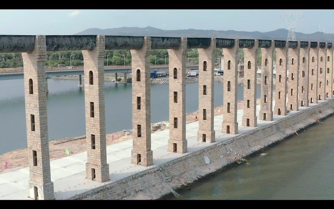 福建东山岛八尺门向东渠即将功成身退