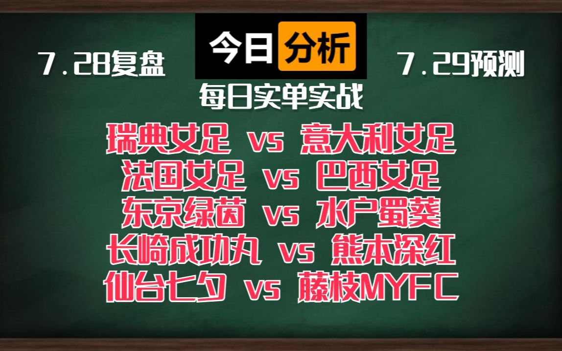 国足牛逼!!!女足世界杯两场大方向/进球数/比分/角球,全部命中!!!精准拿捏,大红大紫的一天!!!瑞典女足vs意大利女足 法国女足vs巴西女足哔...