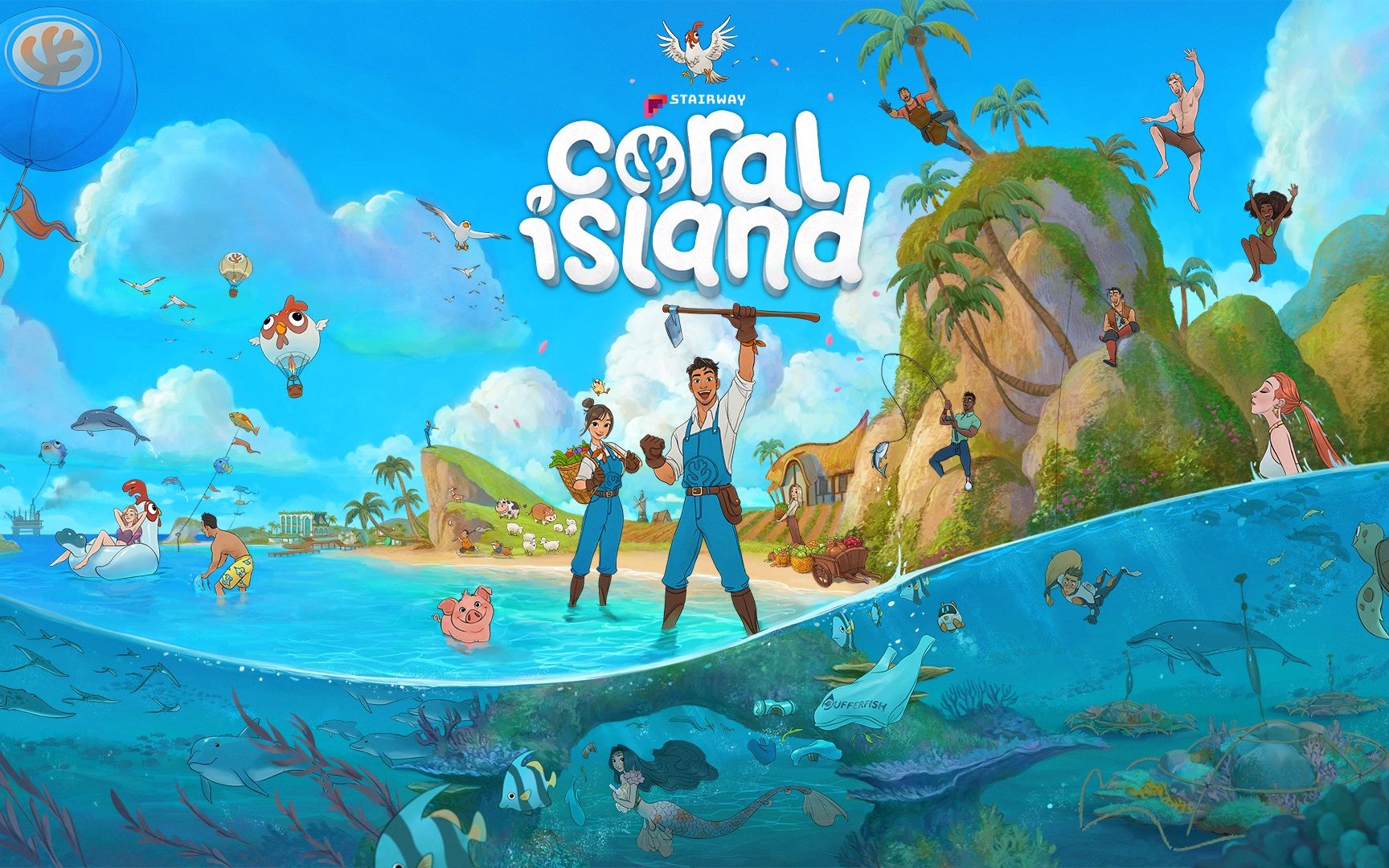 【实况】珊瑚岛(coral island)随便玩玩