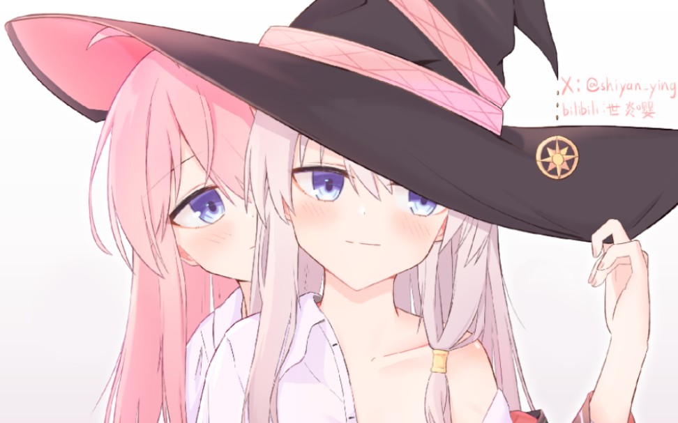 【绘画过程】伊蕾娜x扫帚