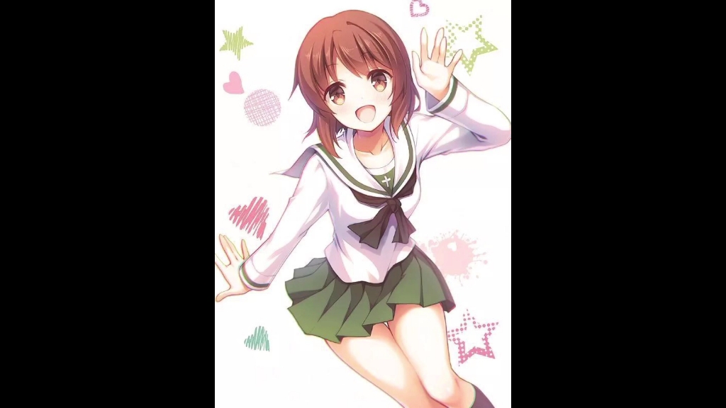 【少女与战车西住美穗ai】/"雪の行军"