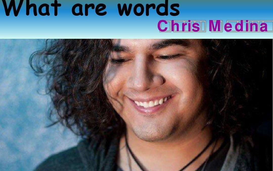 [图]Hi-Res无损音质+MV Chris Medina《What are words》