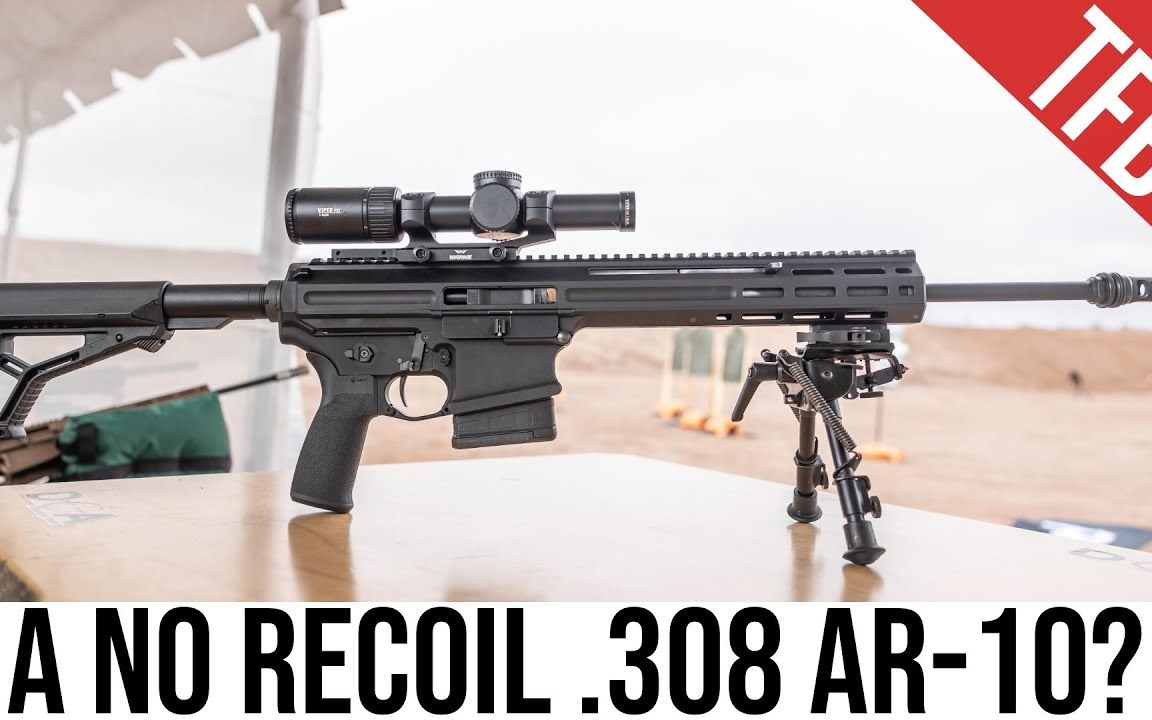 【shot show 2023枪展】无后坐力管退式ar-10亮相