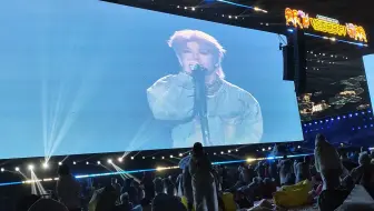 王栎鑫宝鸡音乐节，听听这强大的声压，第一次线下听他唱歌，比视频里面震撼太多了！！