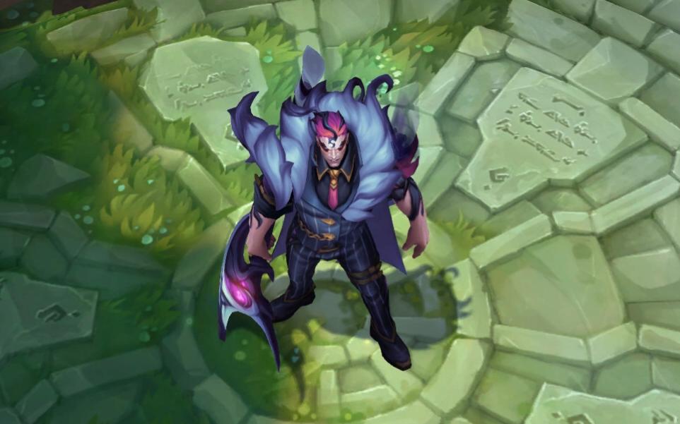 【lol】诺手地下都市蓝霜炫彩皮肤演示