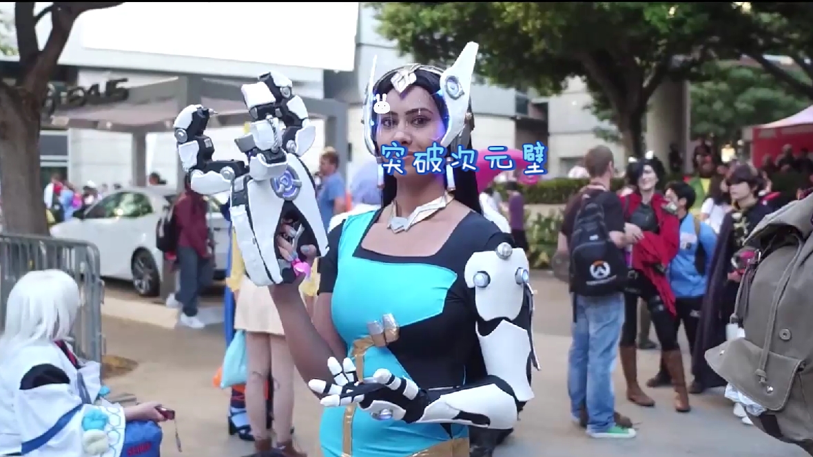 小姐姐cosplay,漫展现场 突破次元壁大作战1