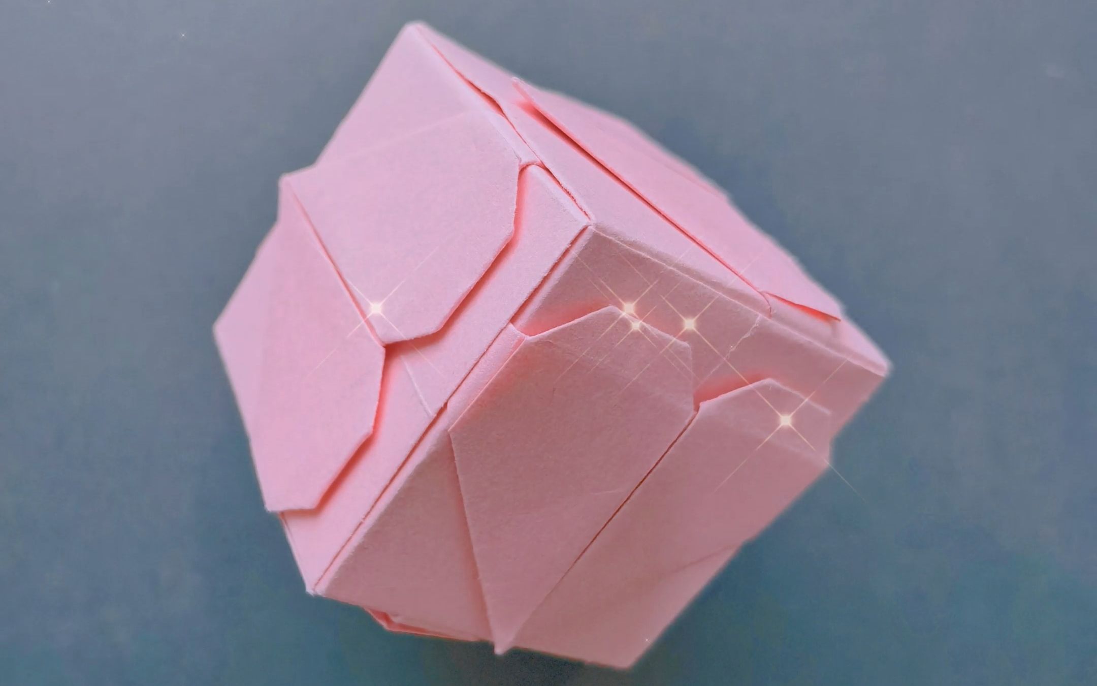 折纸爱心盒子简单图片