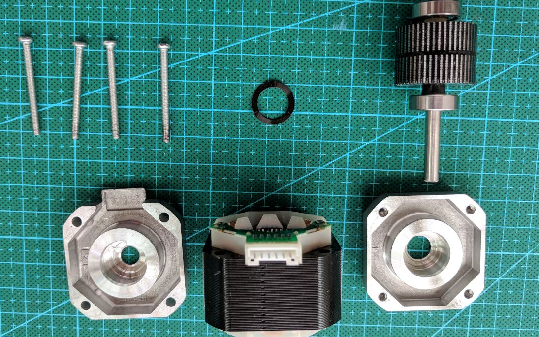 步进电机内部是什么样子的