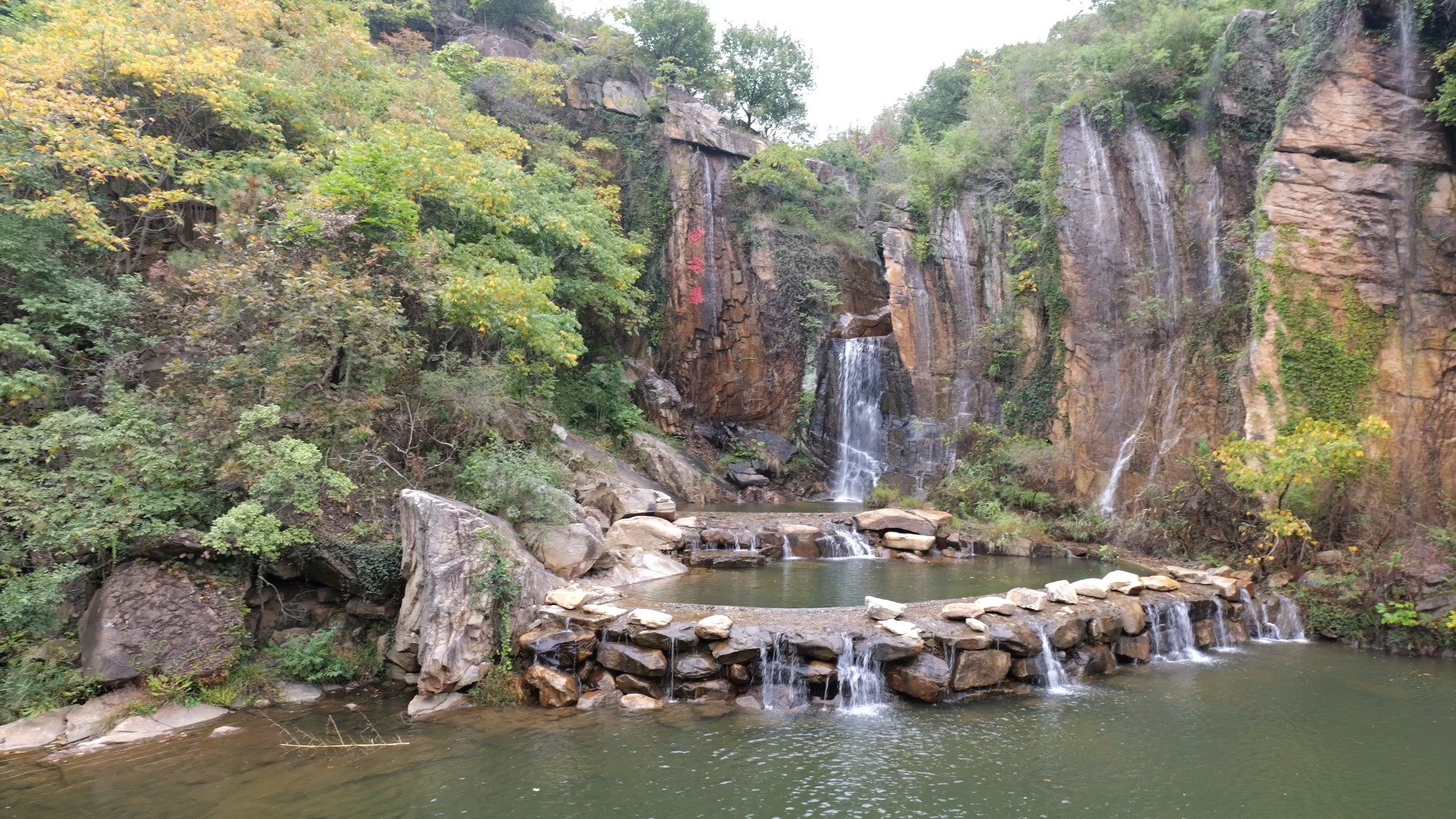 落伽山水帘洞图片