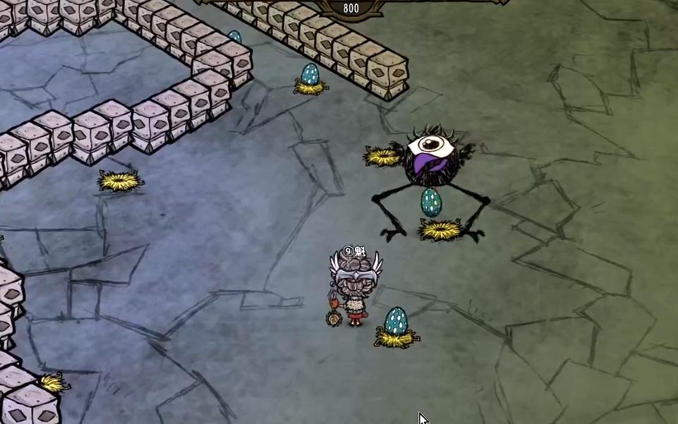 饥荒高脚鸟彩蛋和旺达乃绝搭呀大肉鸟蛋全爆箱