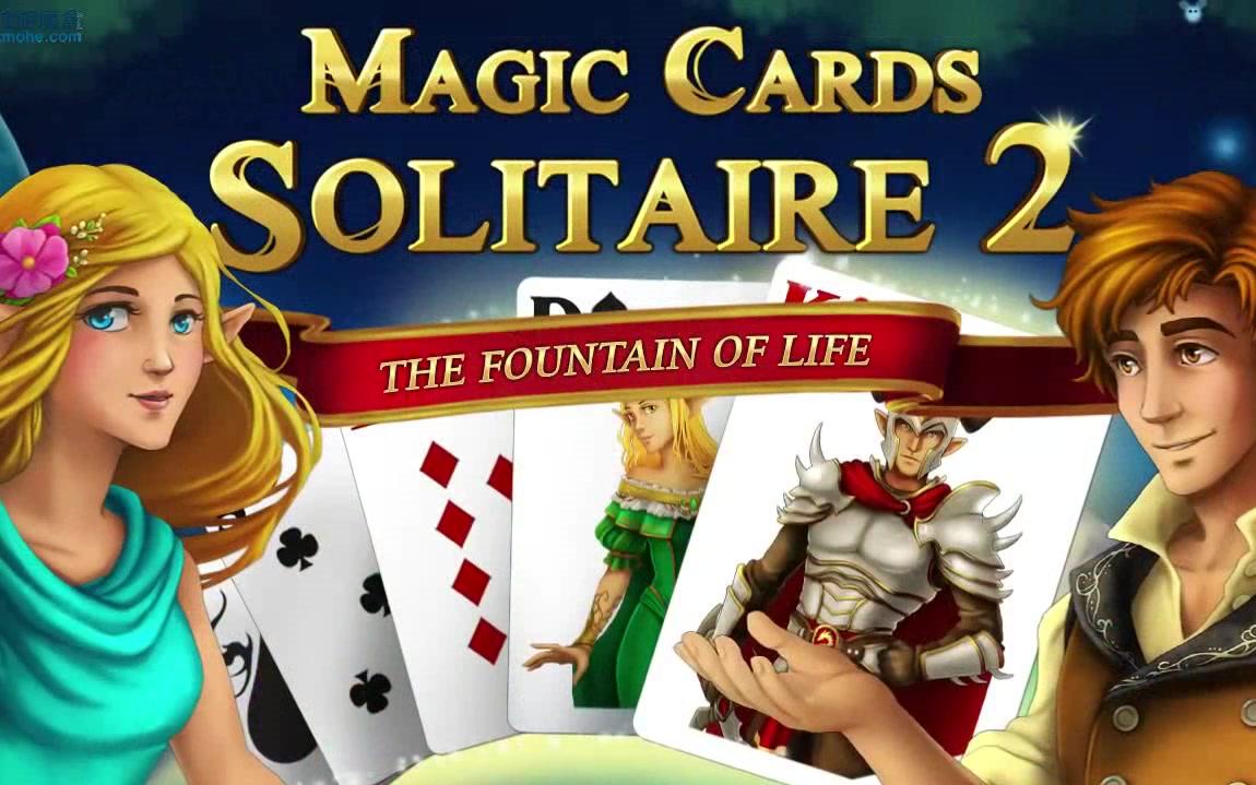 《魔法纸牌2:生命之泉Magic Cards Solitaire 2: The Fountain of Life》游戏视频独游魔盒哔哩哔哩bilibili