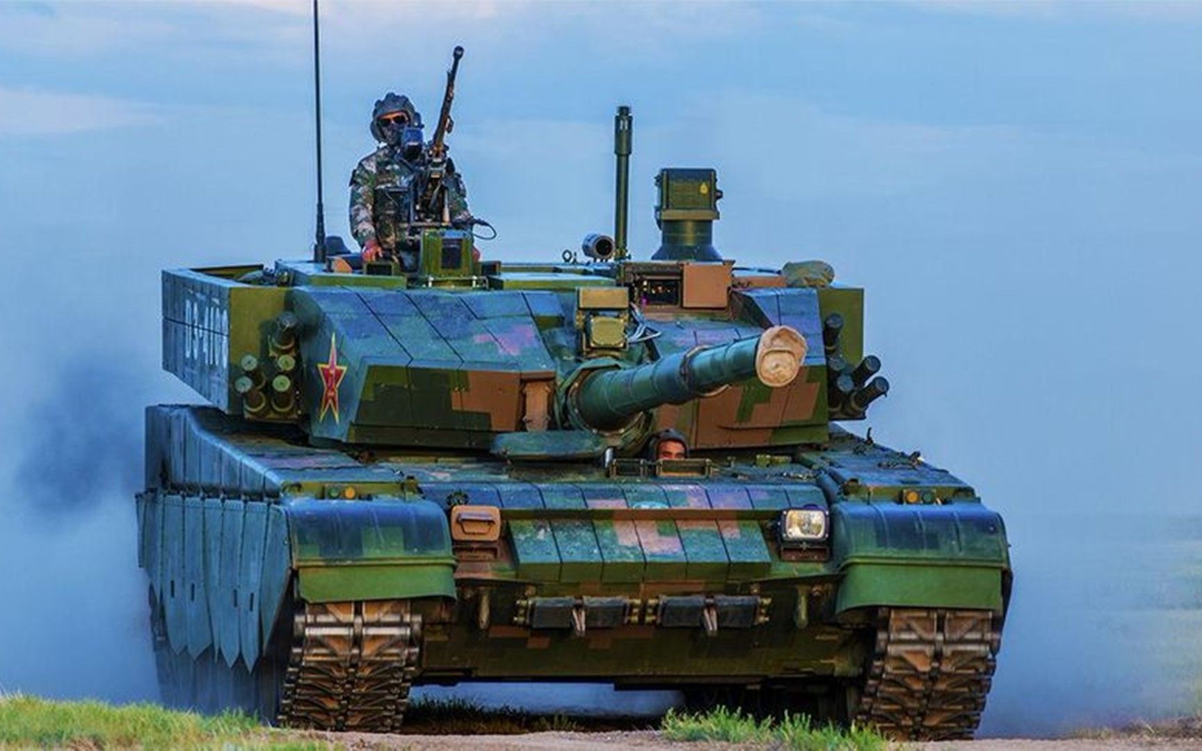 首次曝光!99a坦克部署中印边境,将全面碾压印度坦克