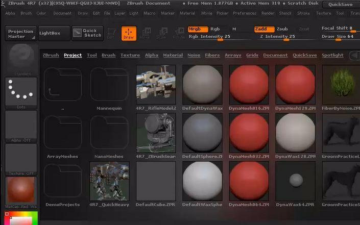 zbrush基础01如何开始使用zb