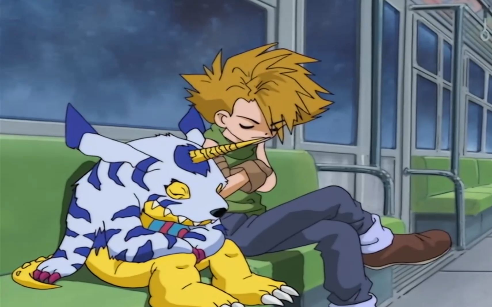 大概盘一下石田大和的加布兽进化阶段(幼年期—完全体)_哔哩哔哩_bili