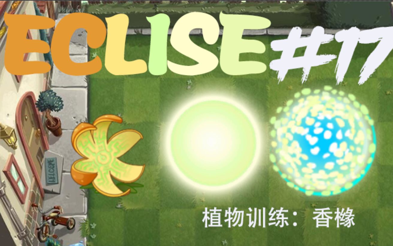 【ECLISE】#17 植物训练:香橼哔哩哔哩bilibili